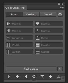 Photoshop cc【PS cc】辅助线GuideGuide插件