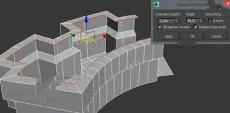 3DsMax2010-2016多边形挤出建模插件Extend