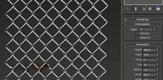 3DMAX MCG Wire Fence v1.01铁丝网快