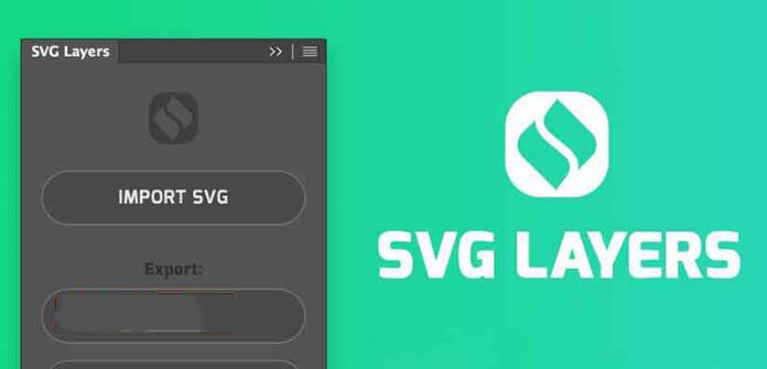 PS SVG文件编辑插件SVG Layers Panel For Adobe Photoshop 1.0