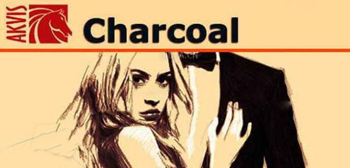 AKVIS照片黑白粉笔画插件Charcoal For Photoshop-PaintShop v2.0.335.13548