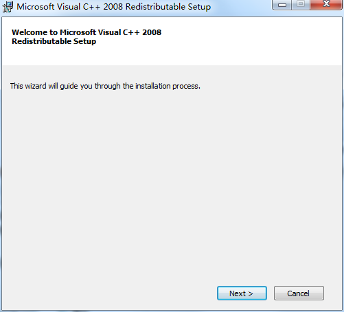 Microsoft Visual C++ 2008运行库【VC++ 2008】32位运行库