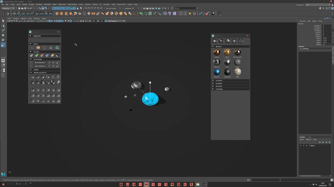 Maya硬表面建模插件：ModIt v2.0+使用教程