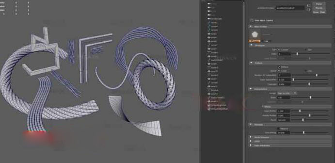 Maya电线 电缆 绳索建模插件：Wire v0.2.1