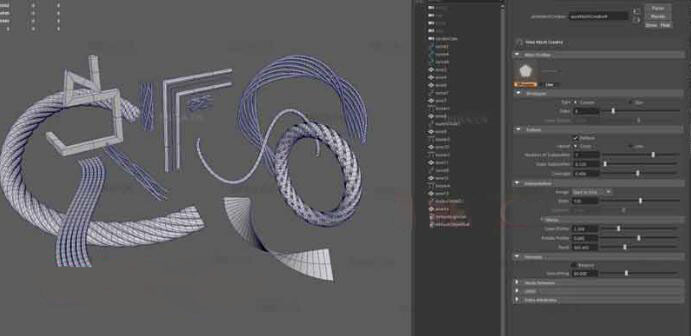 Maya电线电缆绳索建模插件：Wire v0.2.1