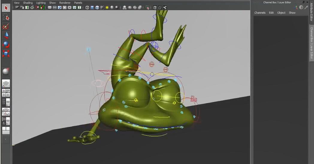 Maya形状变形动画插件：Shape Animation Tool v2.0.0