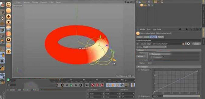 Cinema 4D建模纹理插件：NitroVertex顶点贴图效果