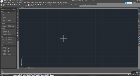 浩辰CAD2020中文版界面预览