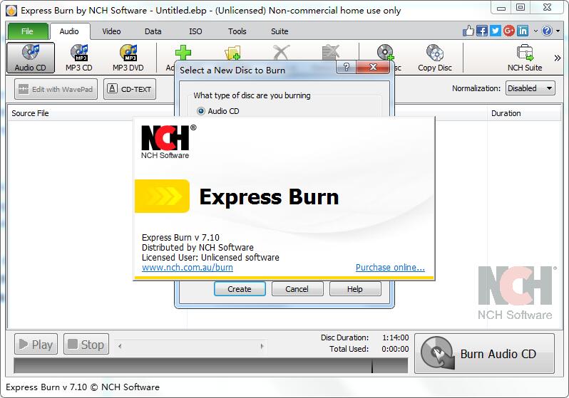 Express Burn v7.10中文版