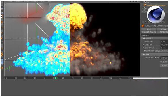 C4D流体插件TurbulenceFD汉化版效果预览