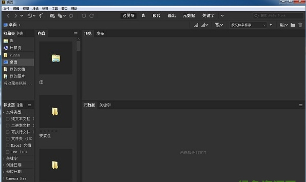 Adobe Bridge CC2021 功能展示