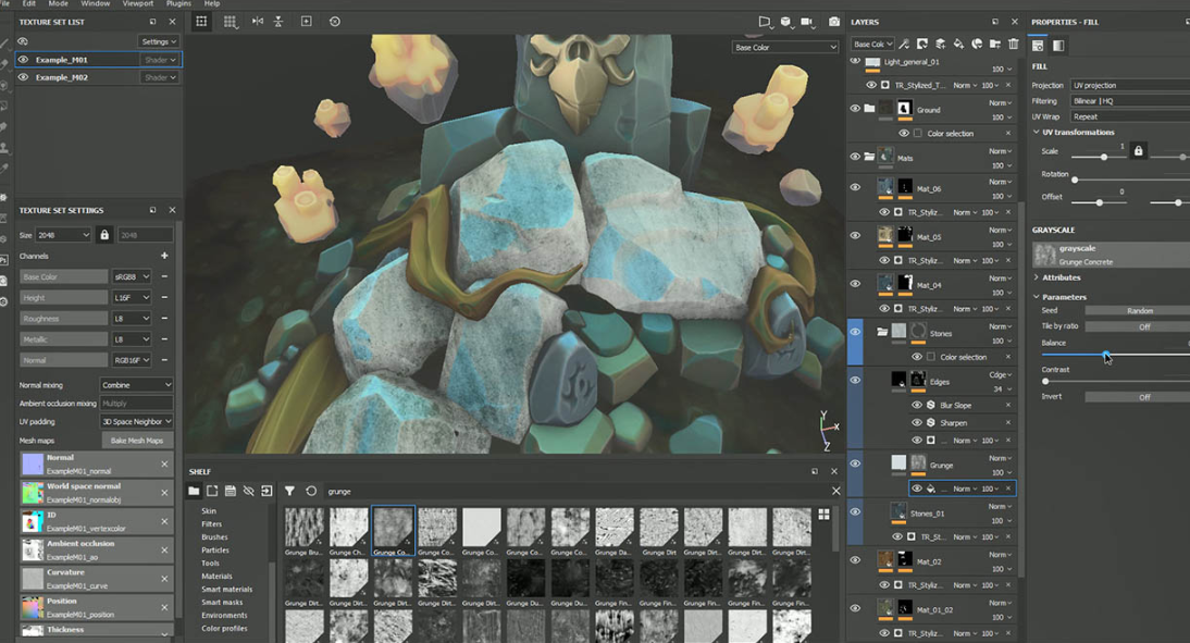 Substance Painter 2020 功能特点