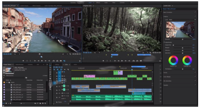 Adobe Premiere Pro CC软件截图