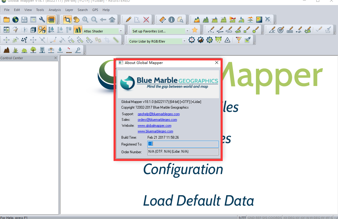 Global Mapper 18激活版功能演示