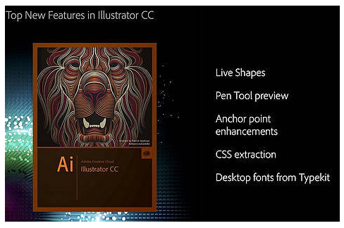 Adobe Illustrator cc2014矢量图绘制图形设计软件