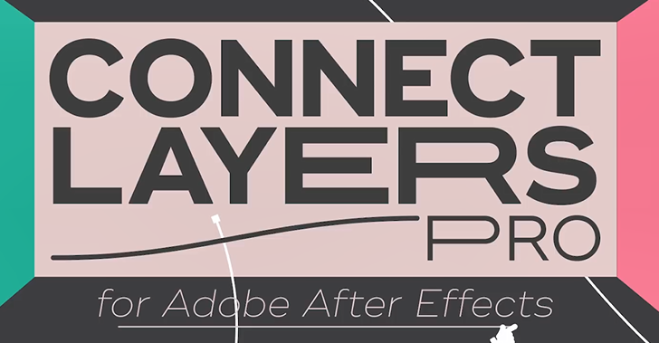 AE插件：Connect Layers PRO 1.1点线路