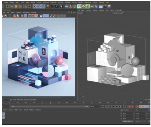 Cinema4D R21三维绘制及渲染软件Mac激活