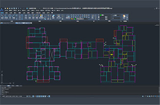 中望CAD2022界面切换