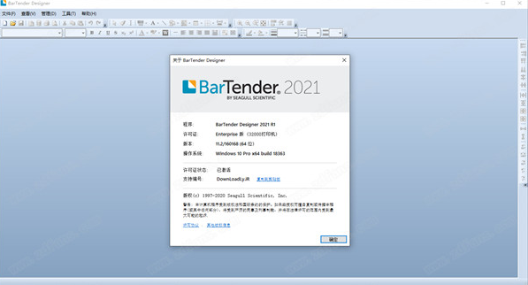 BarTender 2021专业条码设计与打印软件