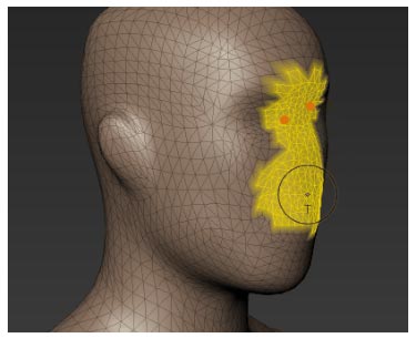 Autodesk Mudbox 2019 patch tool behavior