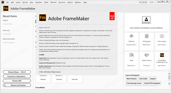 Adobe FrameMaker 16高级功能