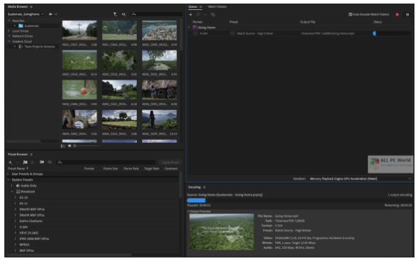 Adobe Media Encoder CC2020 绿色破解版