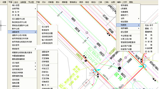 鸿业市政管线9.0绿色版功能展示