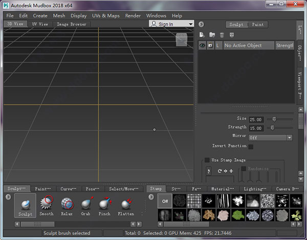Autodesk Mudbox 2018 - 高效能3D数字雕刻软件