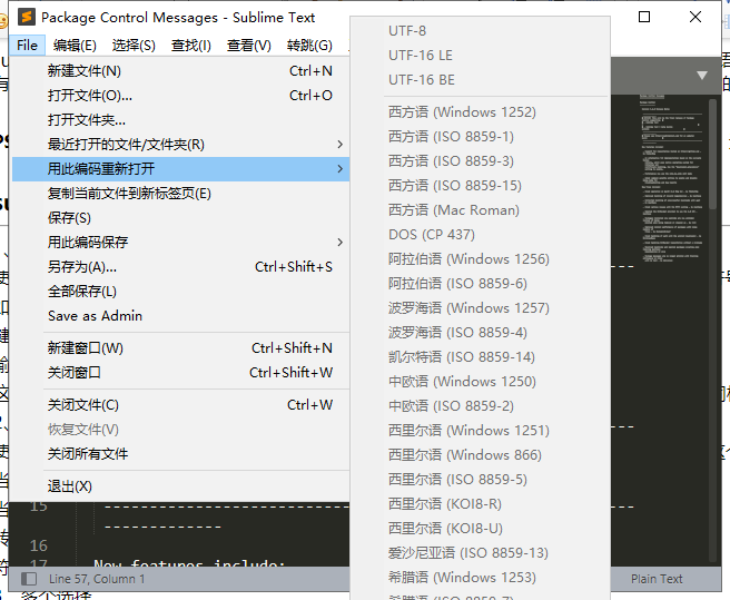 Sublime Text 4精简免安装汉化版