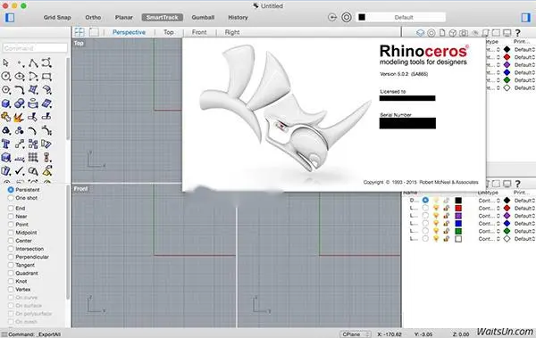 犀牛Rhinoceros 6.25 for Mac【建筑设计软件】免激活直装破解版免费下载