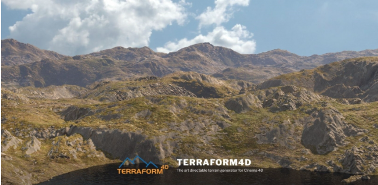 C4D地形生成插件：Terraform4D v1.1.1 免费下载