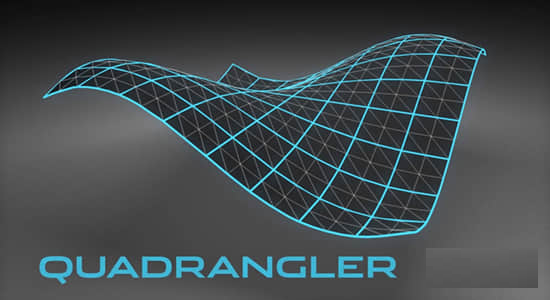 C4D四边形布线优化插件：C4D Plugin Quadrangler v1.20.0免费下载