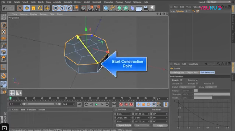 C4DZone QuadCaps 1.0 插件效果