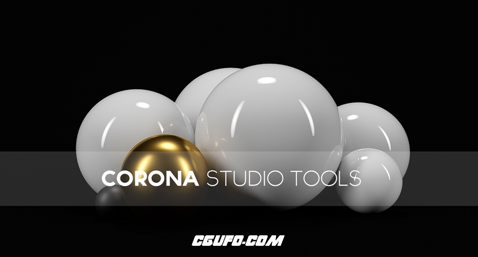 Corona渲染器专业演播室环境灯光照明预设C4D Corona Studio Tools Pro v1.0 免费下载