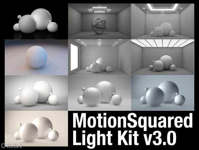 MotionSquared Light Kit v3.0 安装步骤