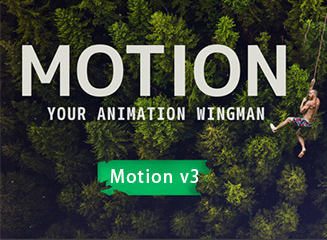 AE MG运动图形高级工具脚本：Motion v3.30 免