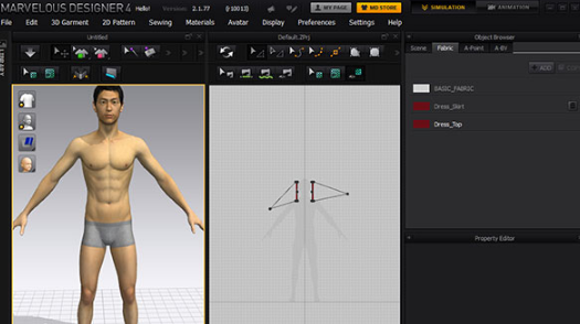 3D服装设计软件Marvelous Designer 4