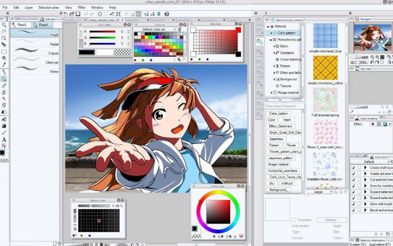 clip studio paint v1.9.4官方正式试用版