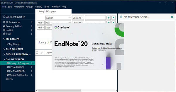 EndNote 20参考文献管理软件