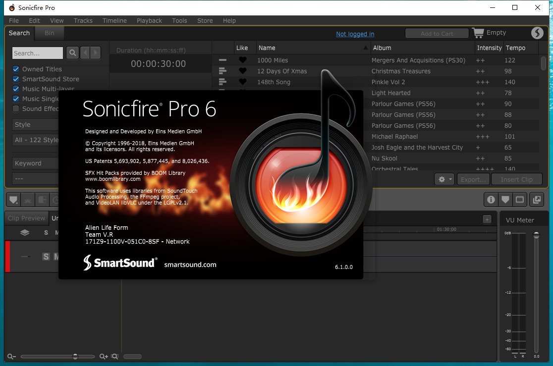 SonicFire Pro 6 视频配乐软件