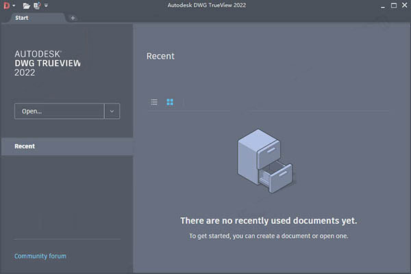 Autodesk DWG TrueView 2022 CAD看图软件