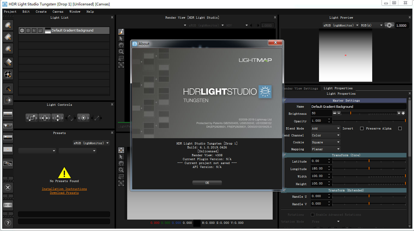 HDR Light Studio Carbon 6.1.0 软件截图