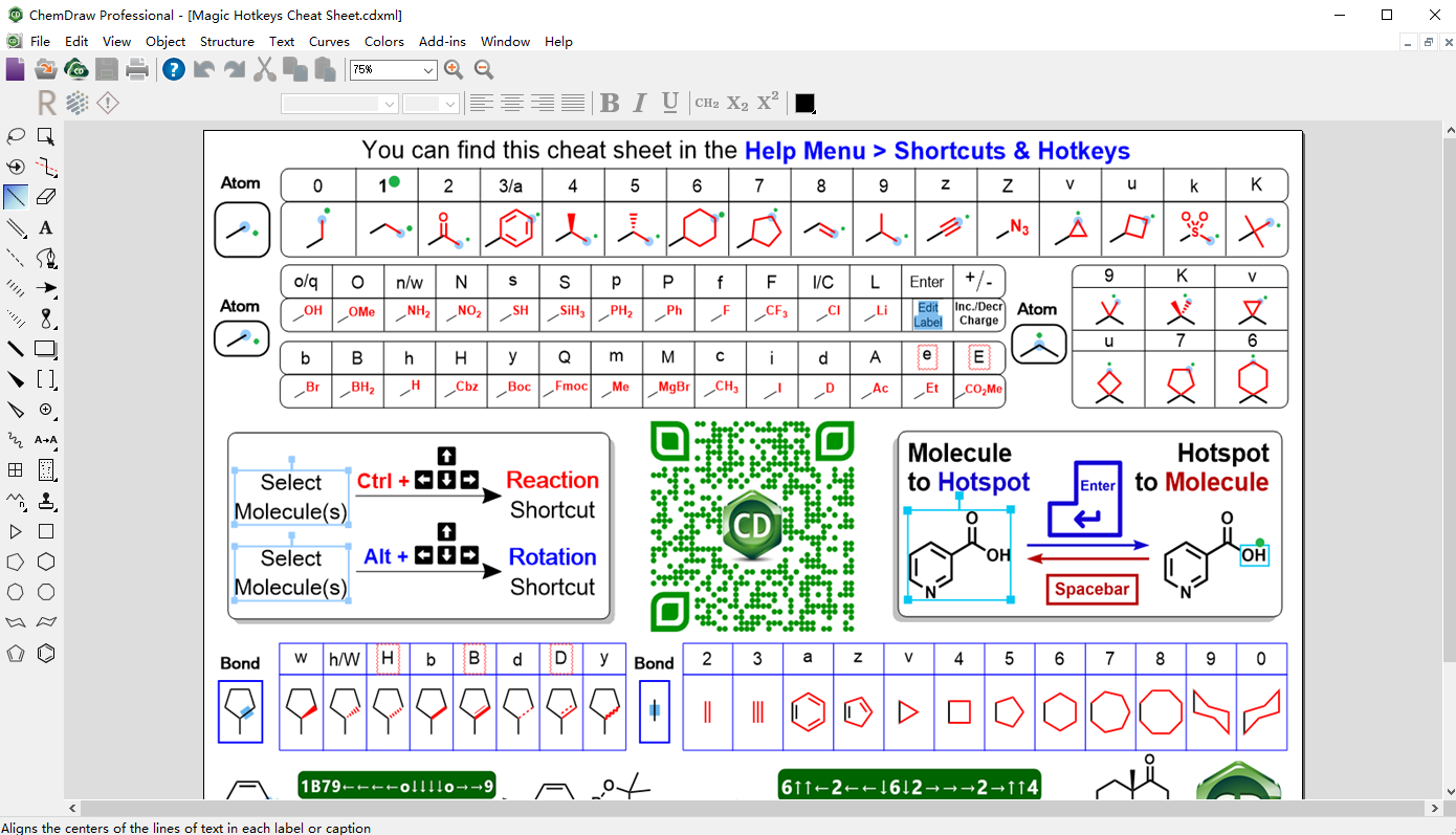 ChemDraw 20 - 化学结构绘图软件