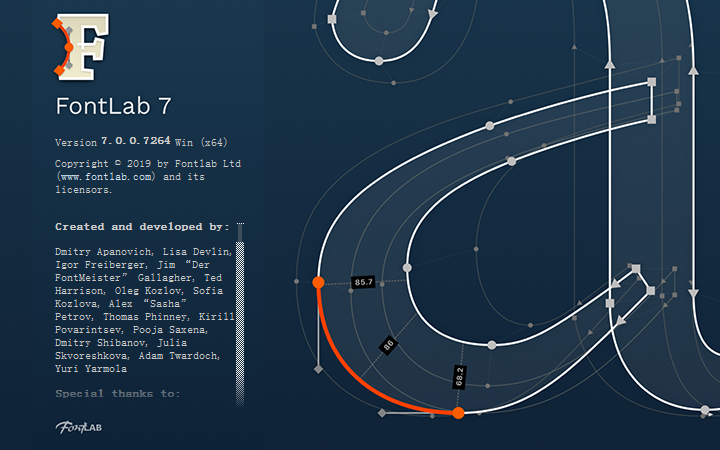 FontLab 7 字体设计高级功能