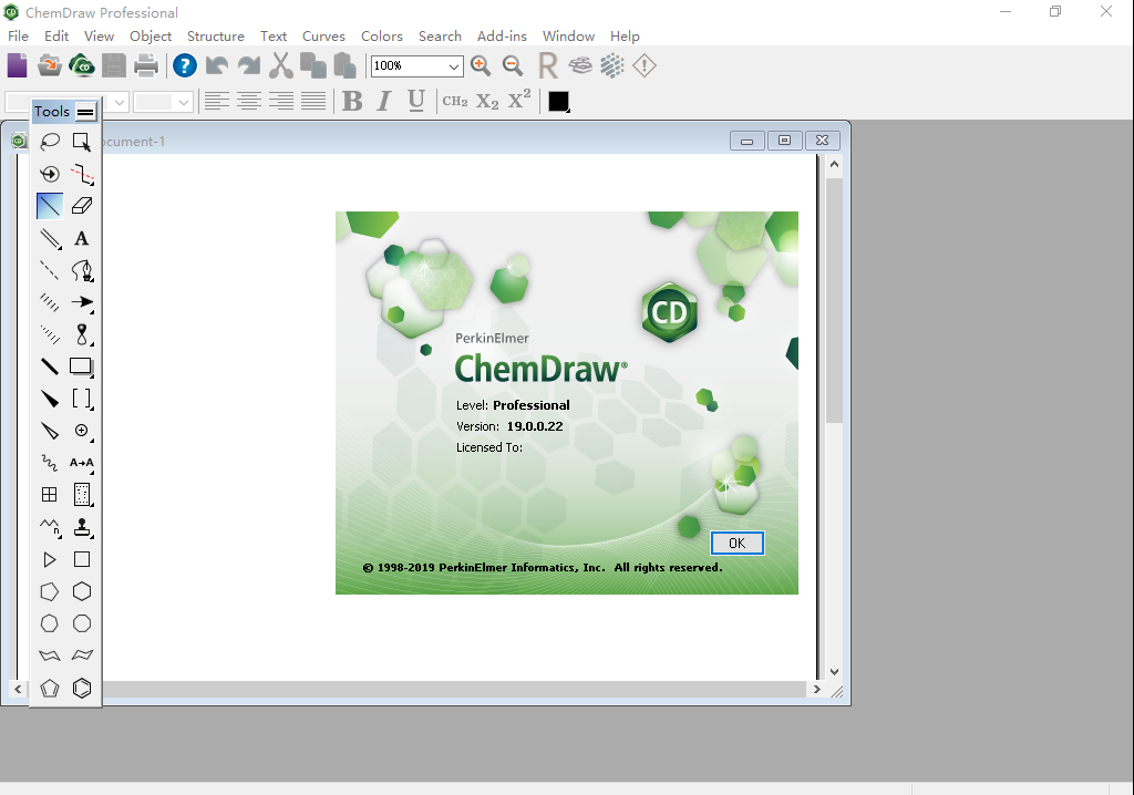 ChemDraw 19化学绘图软件功能展示