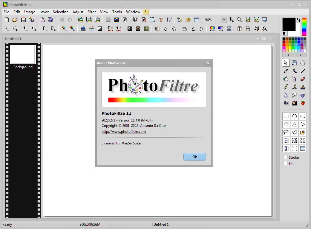 Photofiltre Studio v11.4.0编辑功能展示