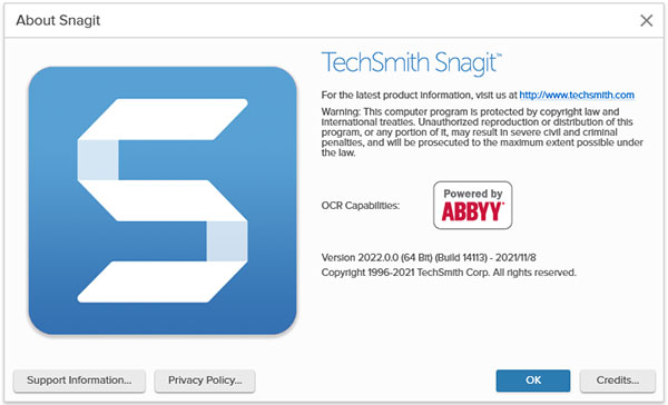 Techsmith Snagit 2022特点展示