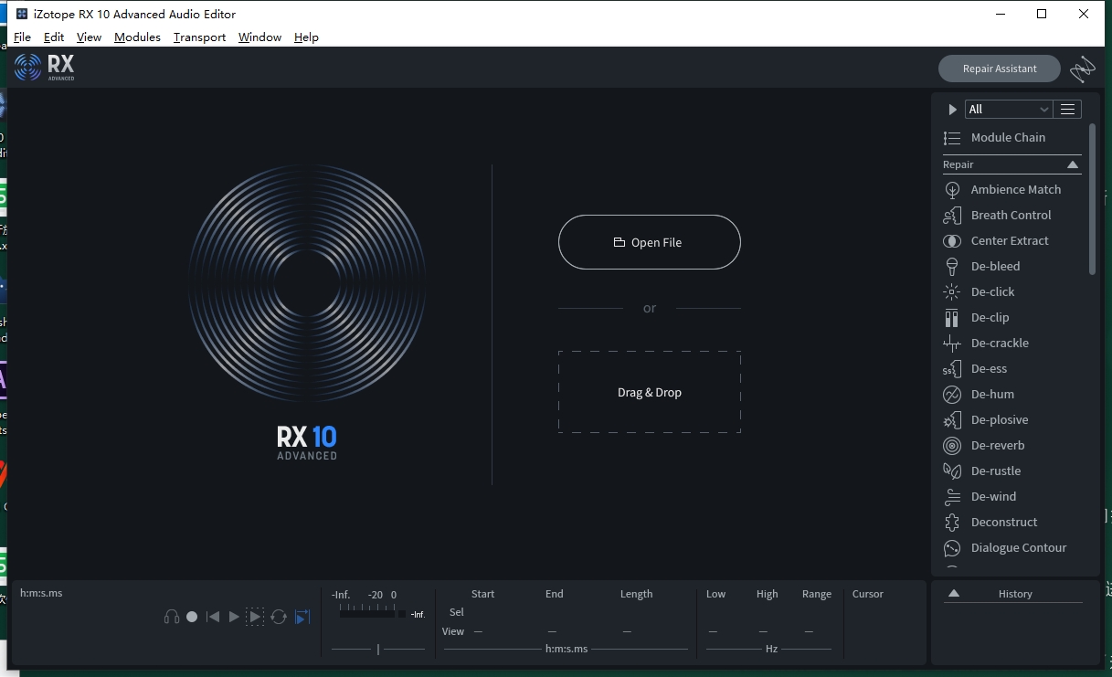 iZotope RX 10音频处理软件