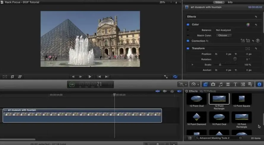 Final Cut Pro X v10.6.2功能展示