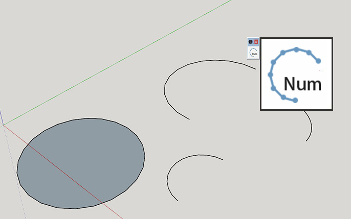 SketchUp插件 ArcCurve Set Segments_v1.4a 中文版下载